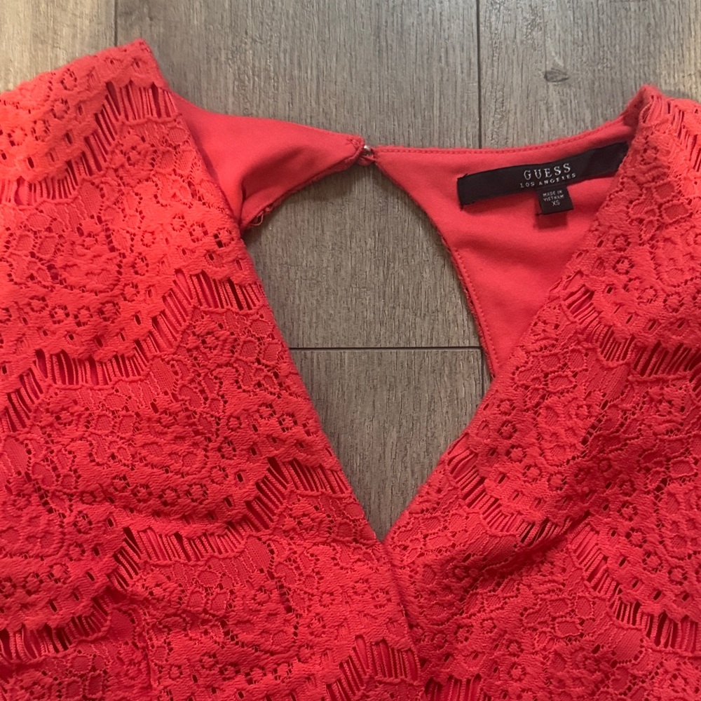 Guess Vibrant Lace Dress - Picture 2 of 3